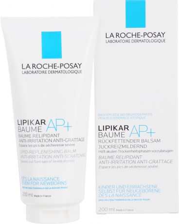 La Roche-Posay Липидовосстанавливающий бальзам для лица и тела "Lipikar" АП+ 200 мл
