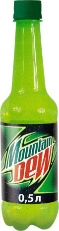 Напиток газированный Mountain Dew Цитрус, 0,5 л