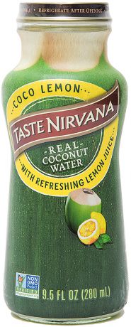 Taste Nirvana Вода кокосовая с соком лимона, 280 мл