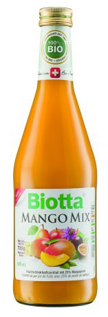 Biotta Сок мультифруктовый с мякотью манго БИО, 0,5 л