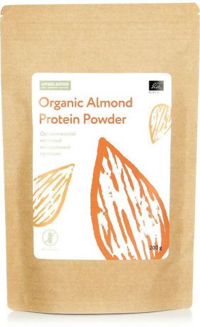 UFEELGOOD Organic Almond Protein Powder органический молотый миндальный протеин, 200 г