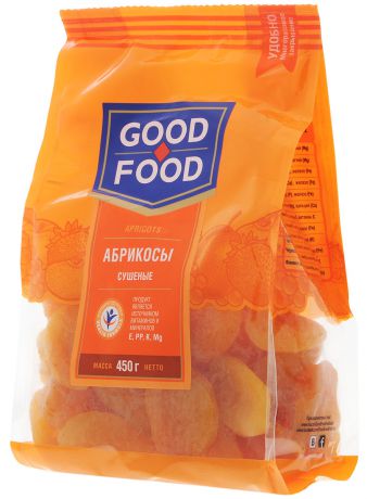 Good Food абрикосы сушеные, 450 г