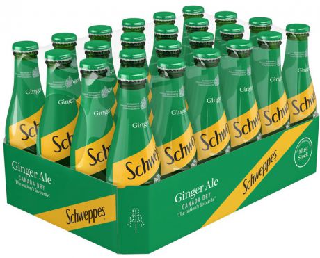 Газированный напиток Schweppes Ginger Ale, 24 шт по 200 мл