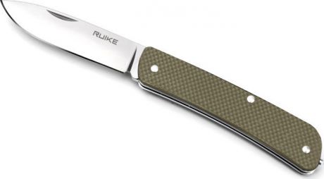 Нож складной туристический Ruike L11-G, цвет: зеленый