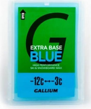 Парафин без содержания фтора Gallium Extra Base Blue, sw2074, -12...-3°С, 100 г