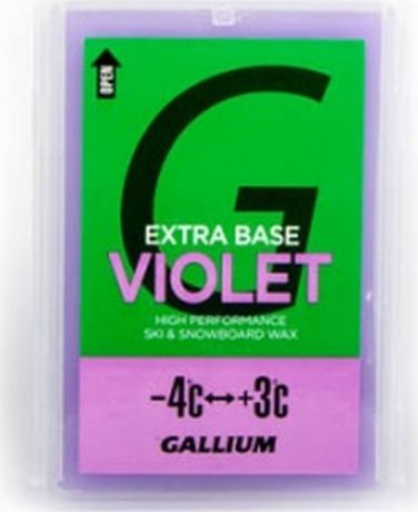 Парафин без содержания фтора Gallium Extra Base Violet, sw2075, -4...+3°С, 100 г