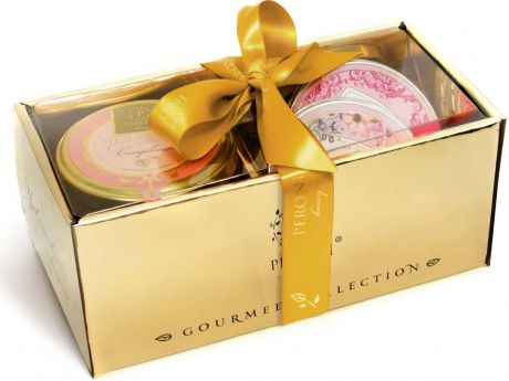 Набор мед-суфле Peroni Новогодний комплимент № 3, 250 г + мыло медовое, 95 г + эко-свеча, 95 г