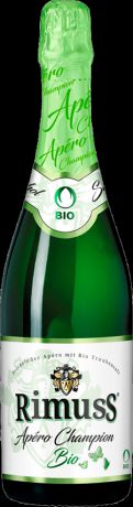 Шампанское игристое полусухое безалкогольное Rimuss Apero Champion Biol, 750 мл