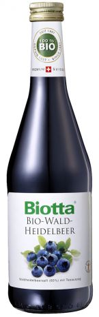 Biotta Нектар из лесной черники БИО, 0,5 л