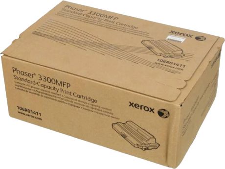Картридж Xerox 106R01412, черный, для лазерного принтера, оригинал