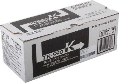 Картридж Kyocera TK-590K, черный, для лазерного принтера