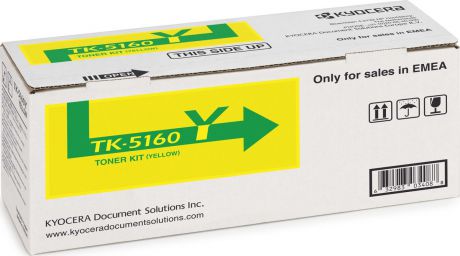 Картридж Kyocera TK-5160Y, желтый, для лазерного принтера