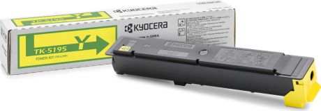Картридж Kyocera TK-5195Y, желтый, для лазерного принтера