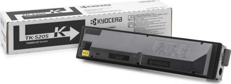 Картридж Kyocera TK-5205K, черный, для лазерного принтера
