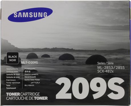 Картридж Samsung MLT-D209S, черный, для лазерного принтера, оригинал