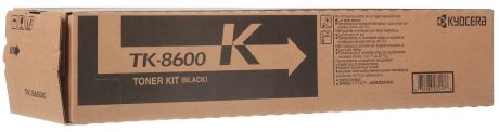 Картридж Kyocera TK-8600K, черный, для лазерного принтера
