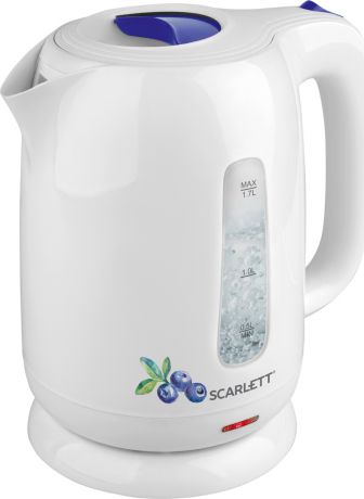 Электрический чайник Scarlett SC-EK18P47, синий