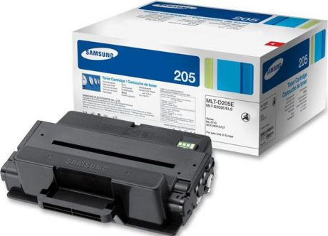 Картридж Samsung MLT-D205S, черный, для лазерного принтера, оригинал