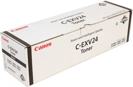 Картридж Canon C-EXV24Bk, черный, для лазерного принтера, оригинал