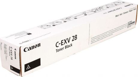 Картридж Canon C-EXV28 Bk, черный, для лазерного принтера, оригинал