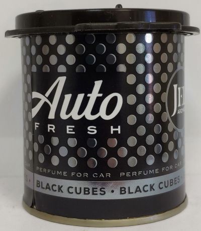 Автомобильный ароматизатор Auto Fresh Черный куб, гелевый, 80 мл