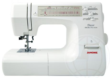 Швейная машина Janome Decor Exel 5124