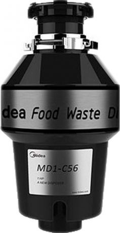 Измельчитель бытовых отходов Midea MD1-C75, черный