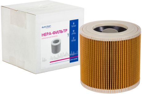 Euroclean KHPMY-WD2000 фильтр складчатый для сухой пыли к пылесосам KARCHER (аналог 6.414-552.0)