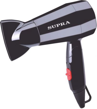 Фен Supra PHS-1604M, цвет черный