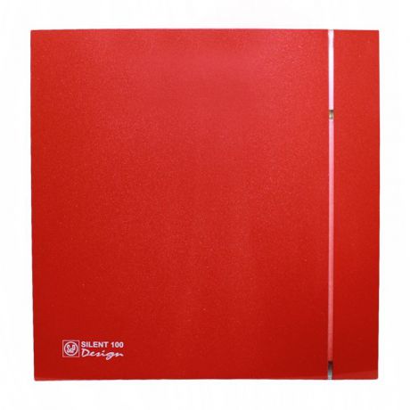 Вентилятор Soler&Palau Silent-100 CZ Design, красный