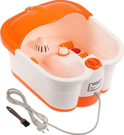 Массажная ванна для ног Luazon Home LMZ-061, оранжевый