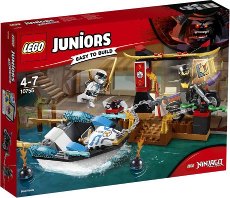 LEGO Juniors 10755 Погоня на моторной лодке Зейна Конструктор