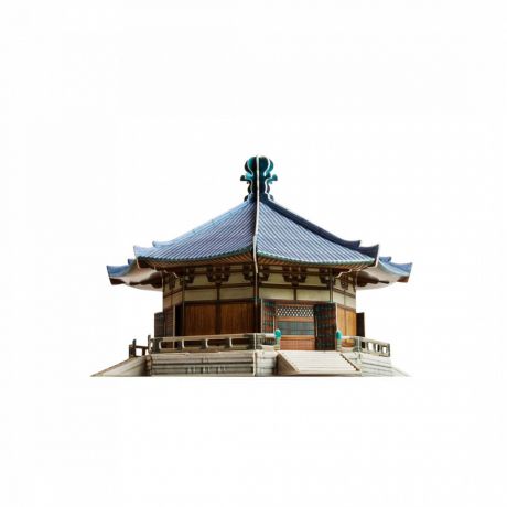 Сборная модель Умная бумага Архитектура Япония в миниатюре Зал снов, 534, мультиколор