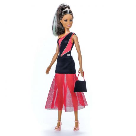 Купальник, юбка и сумка Виана для куклы 29 см