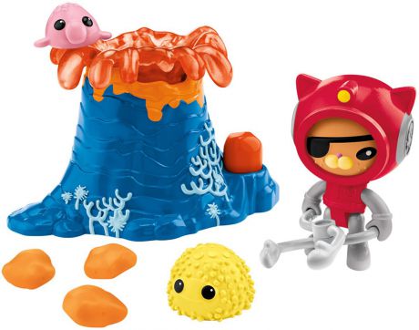 Octonauts Набор фигурок Квази и спасение из вулкана