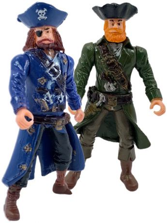 Набор фигурок "Пираты Рыжая борода и Роджер", серия "Остров пиратов"