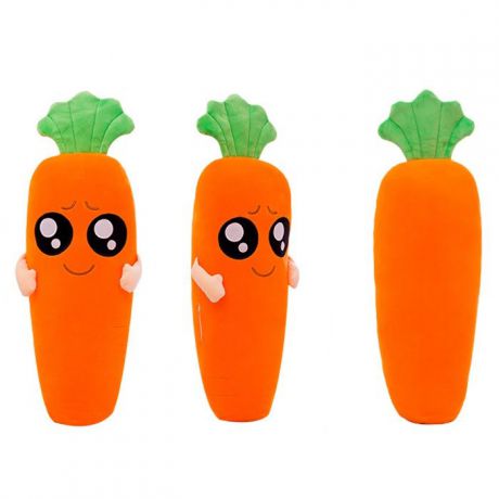 Плюшевая игрушка глазастая морковь (75 см)