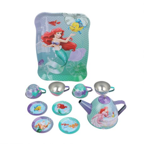 Disney Игровой набор детской посуды Принцесса Ариэль