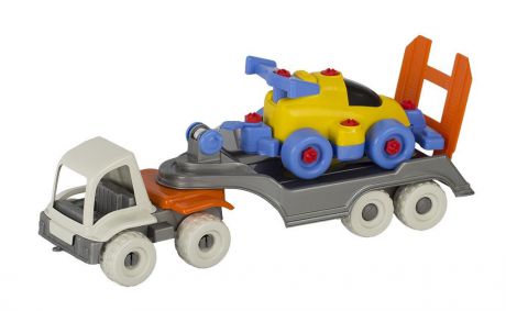 Игрушка автомобиль Пони-Эвакуатор с суперкаром