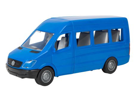 Машинка-игрушка Tigres "Mercedes-Benz Sprinter" пассажирский синий