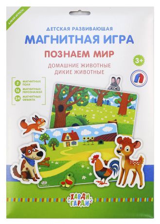 Магнитная игра "Познаем мир"