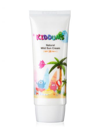 Мягкий солнцезащитный крем для детей Kiddums Natural Mild Sun Cream