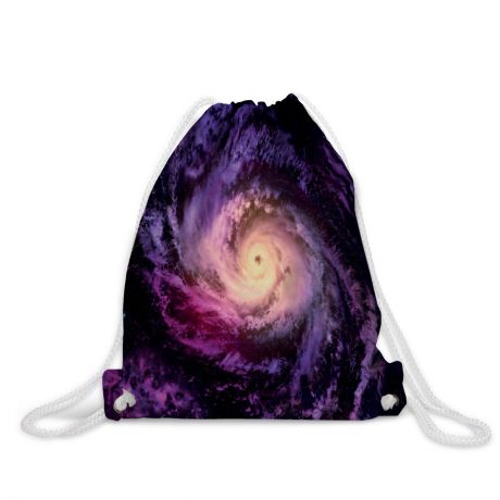Рюкзак-мешок "Космический взгляд" непромокаемый, 38x40 см