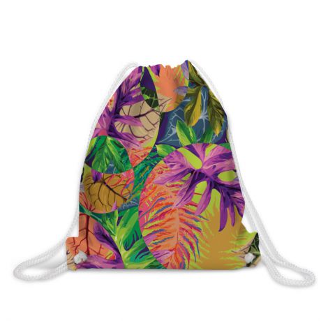 Рюкзак-мешок "Тропический мираж" непромокаемый, 38x40 см