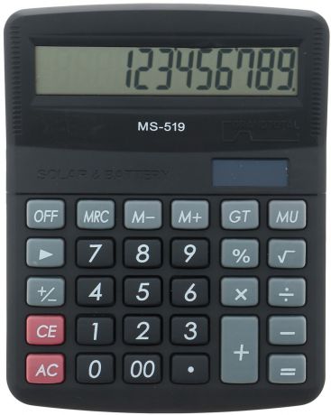 Калькулятор 519-MS, настольный, 12-разрядный, 1151878, мультиколор
