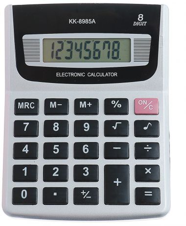 Калькулятор 8985А, настольный, 08-разрядный, 556092, мультиколор