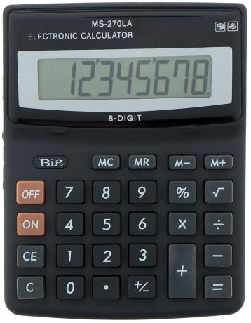 Калькулятор MS-270LA, настольный, 08-разрядный, 649360, мультиколор