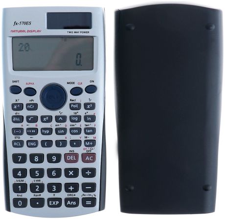 Калькулятор fx-570ES, инженерный, 10-разрядный, двухстрочный, 588171, мультиколор