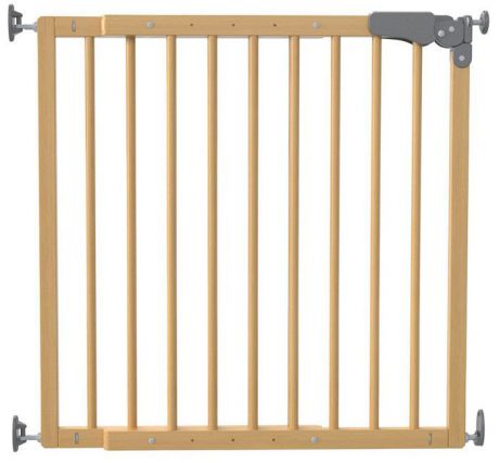 Ворота безопасности Safe & Care с креплением в стены Дерево 73-108 см