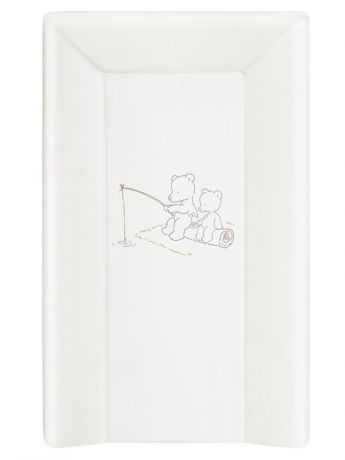 Матрац пеленальный Ceba Baby 70 см с изголовьем на кровать 120x60 см Papa Bear white W-201-004-100